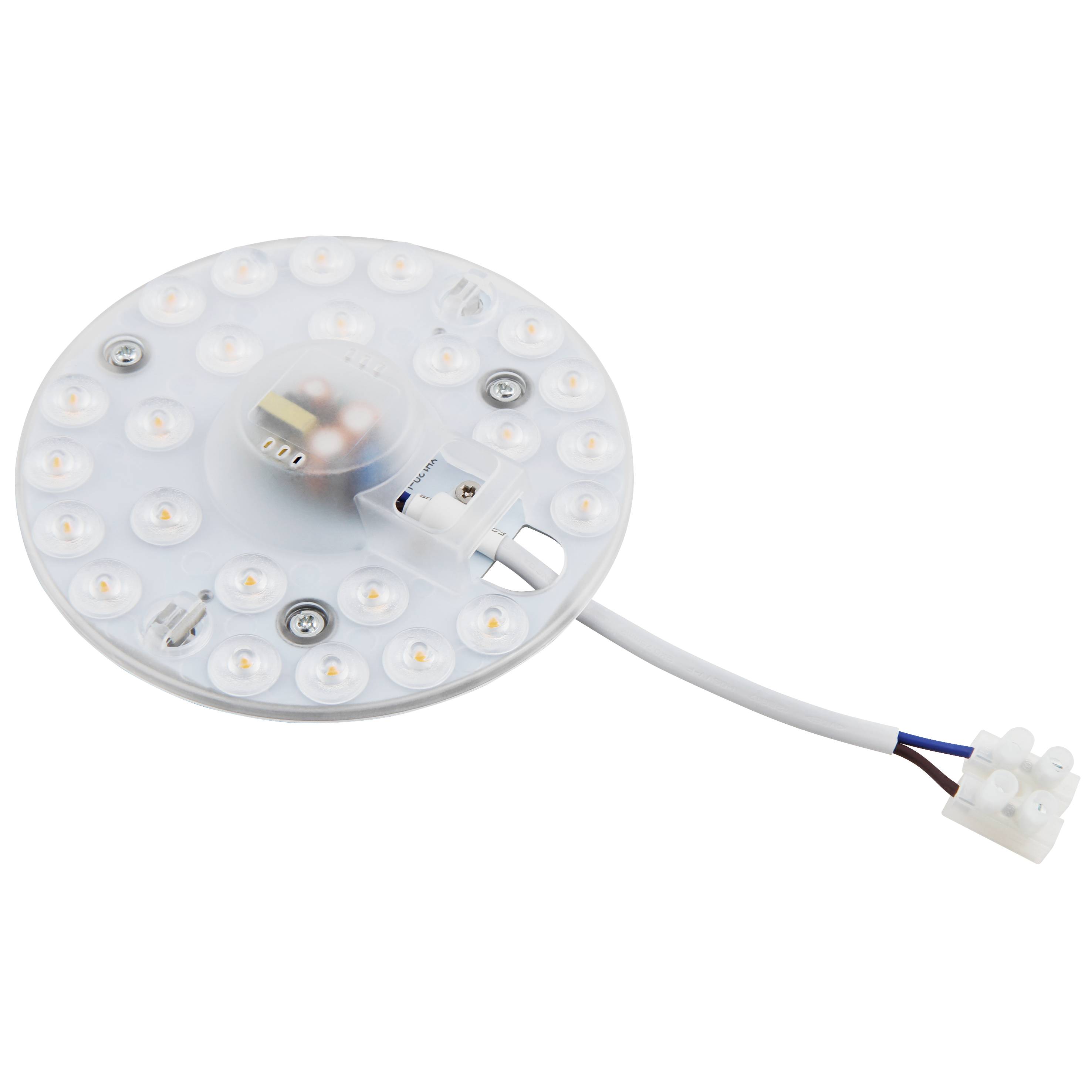 LED-Modul McShine, Umrüstsatz mit Magnethalterung, Ø12,5cm, 12W, 1200lm, 4000K
