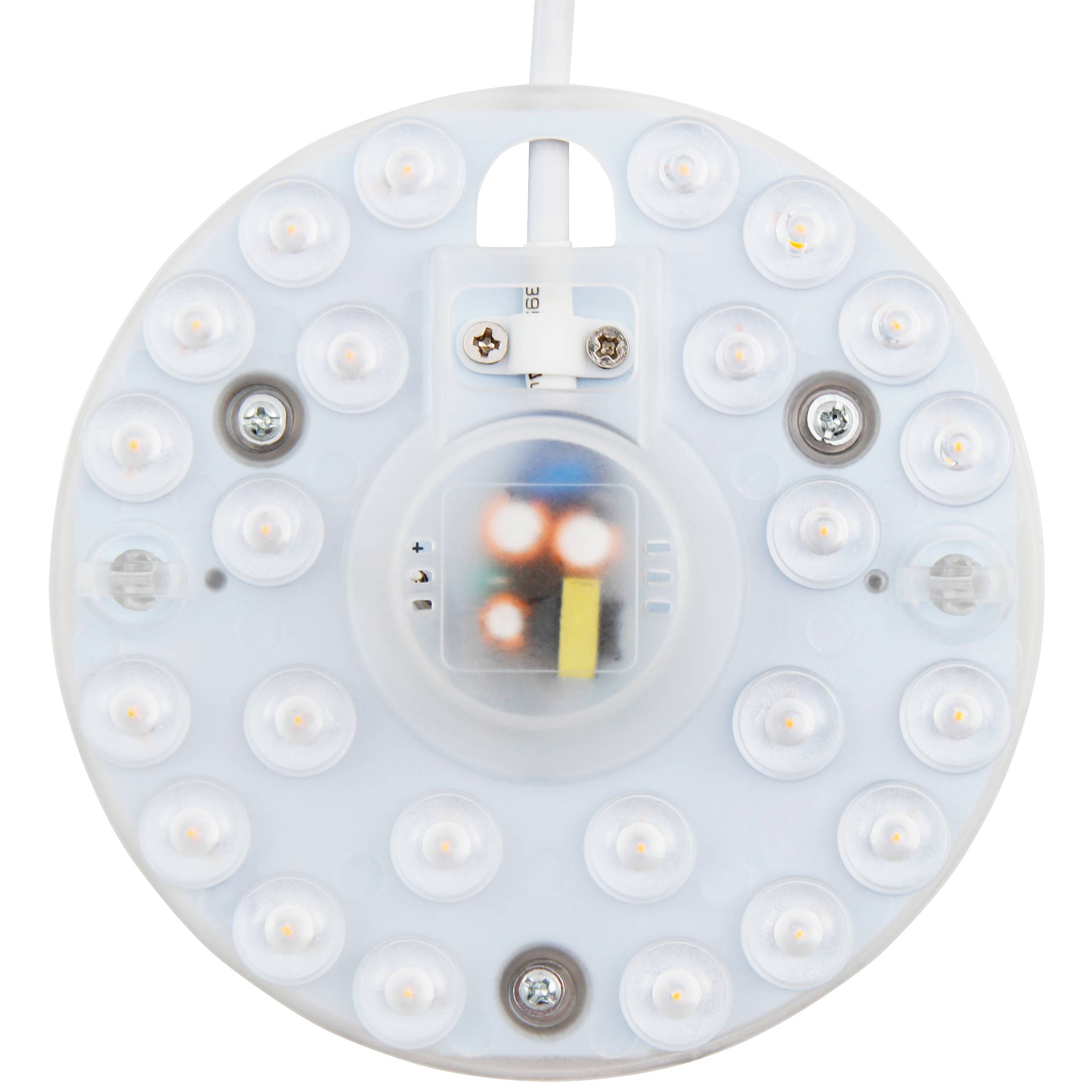 LED-Modul McShine, Umrüstsatz mit Magnethalterung, Ø12,5cm, 12W, 1200lm, 4000K
