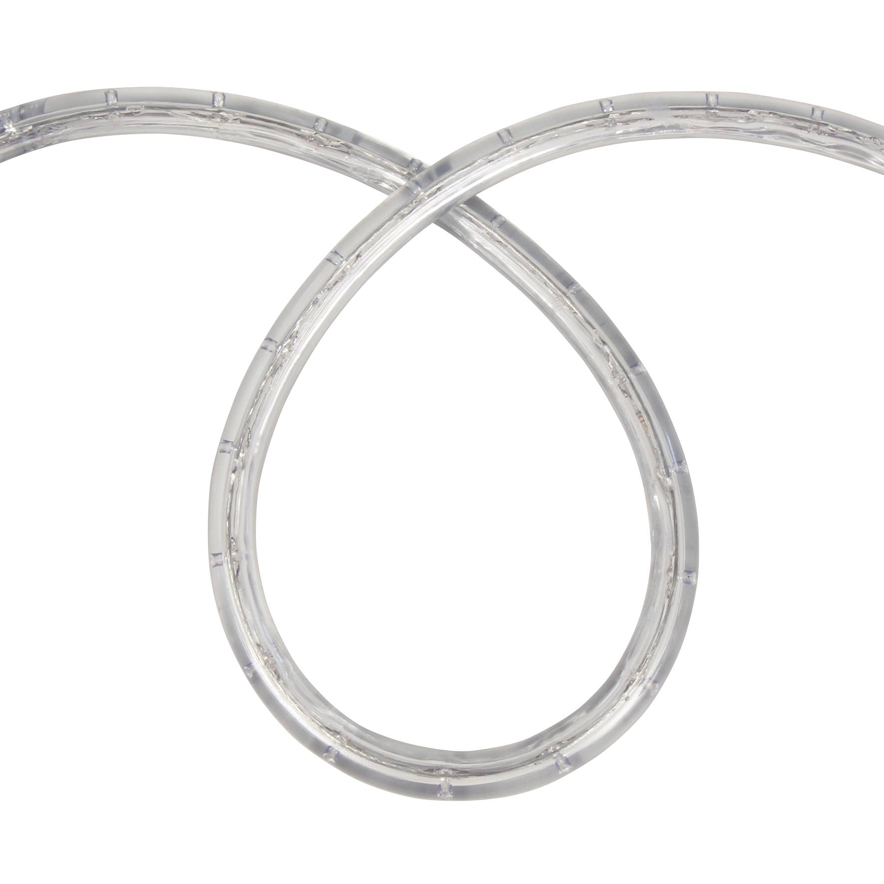 LED-Lichtschlauch McShine, 44m, 1.584 LEDs, IP44, warmweiß, 3000K, 13mm-Ø, 2596lm, 123W