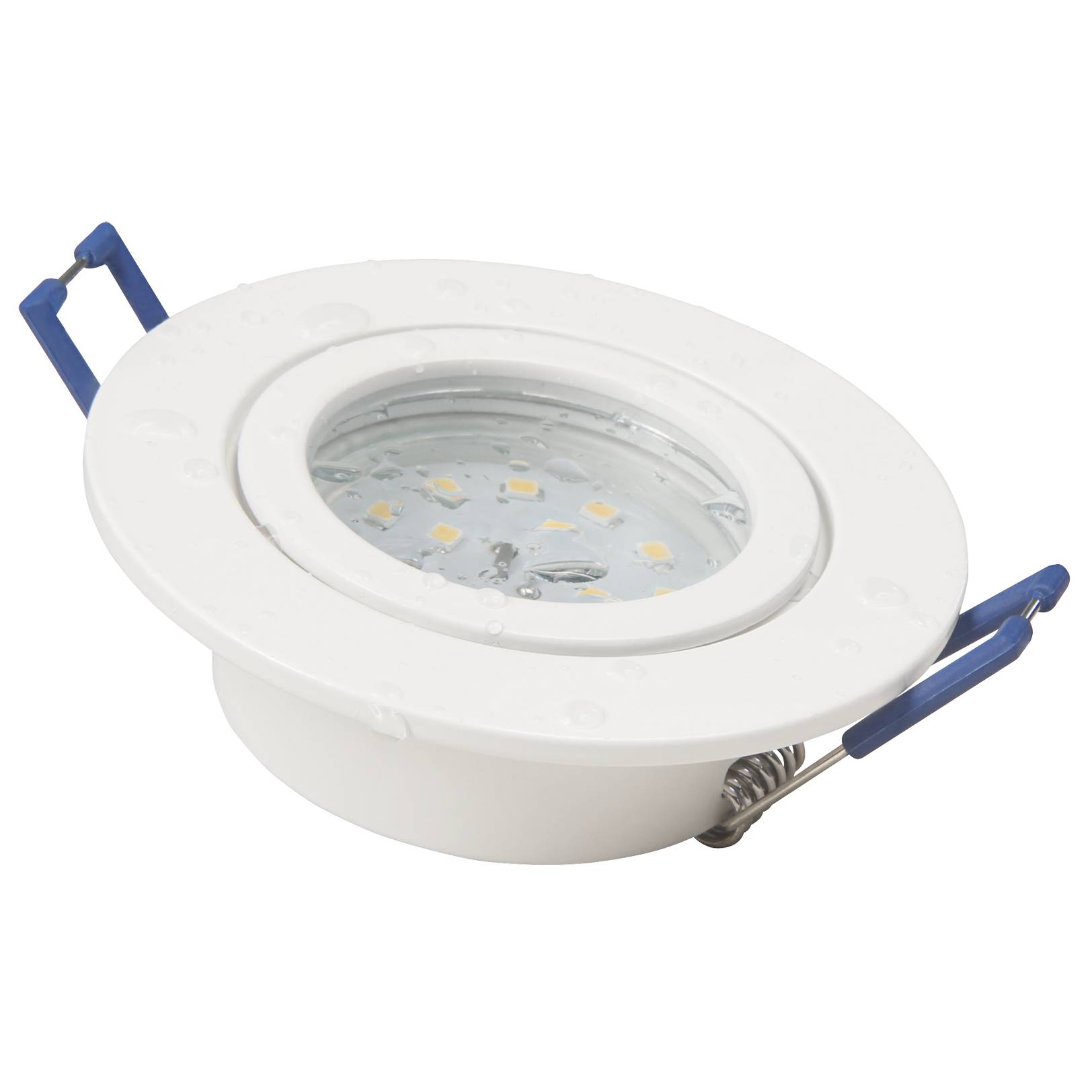 LED-Einbauleuchte McShine "Flatty" Ø83mm, 5W, 400lm, warmweiß, IP44