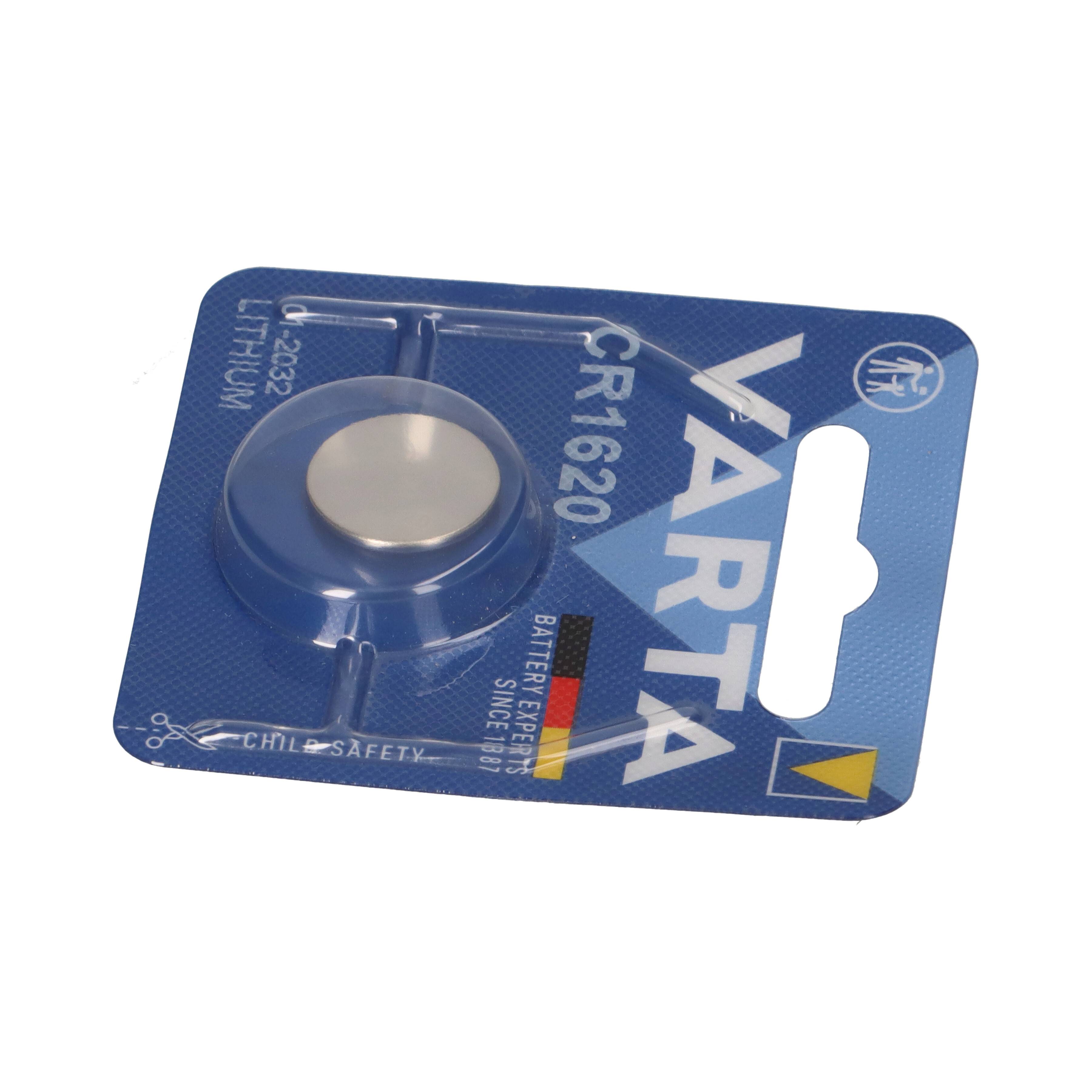 VARTA CR1620 Lithium-Knopfzelle 3V
