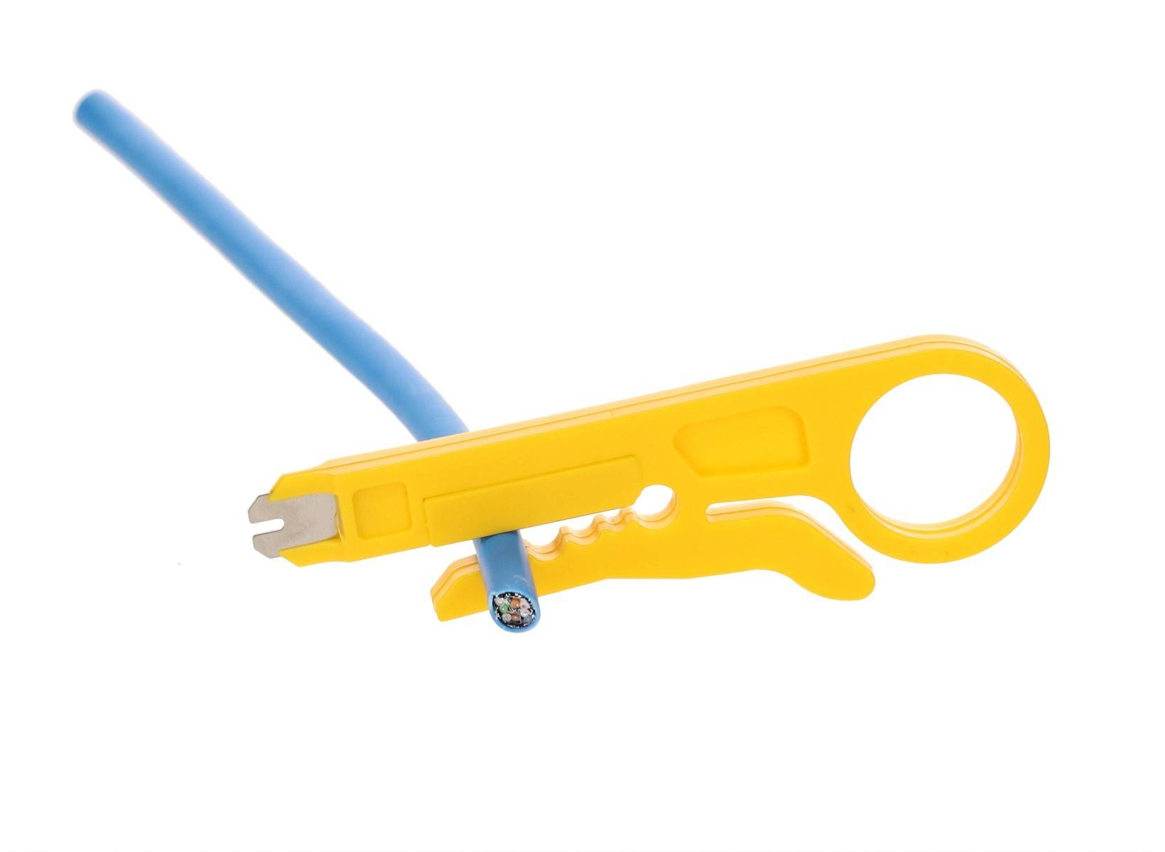 Danicom - Abisolierwerkzeug mit intergriertem Kabelschneider