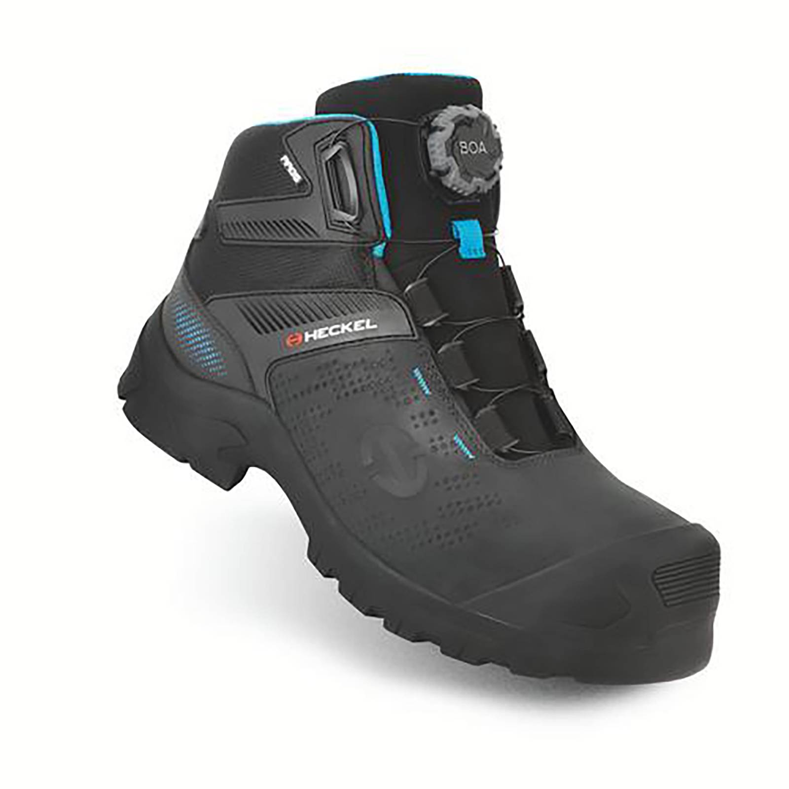 Heckel MACSOLE ADVENTURE 3.0 Stiefel S3 schwarz, blau Weite 11 Gr. 41