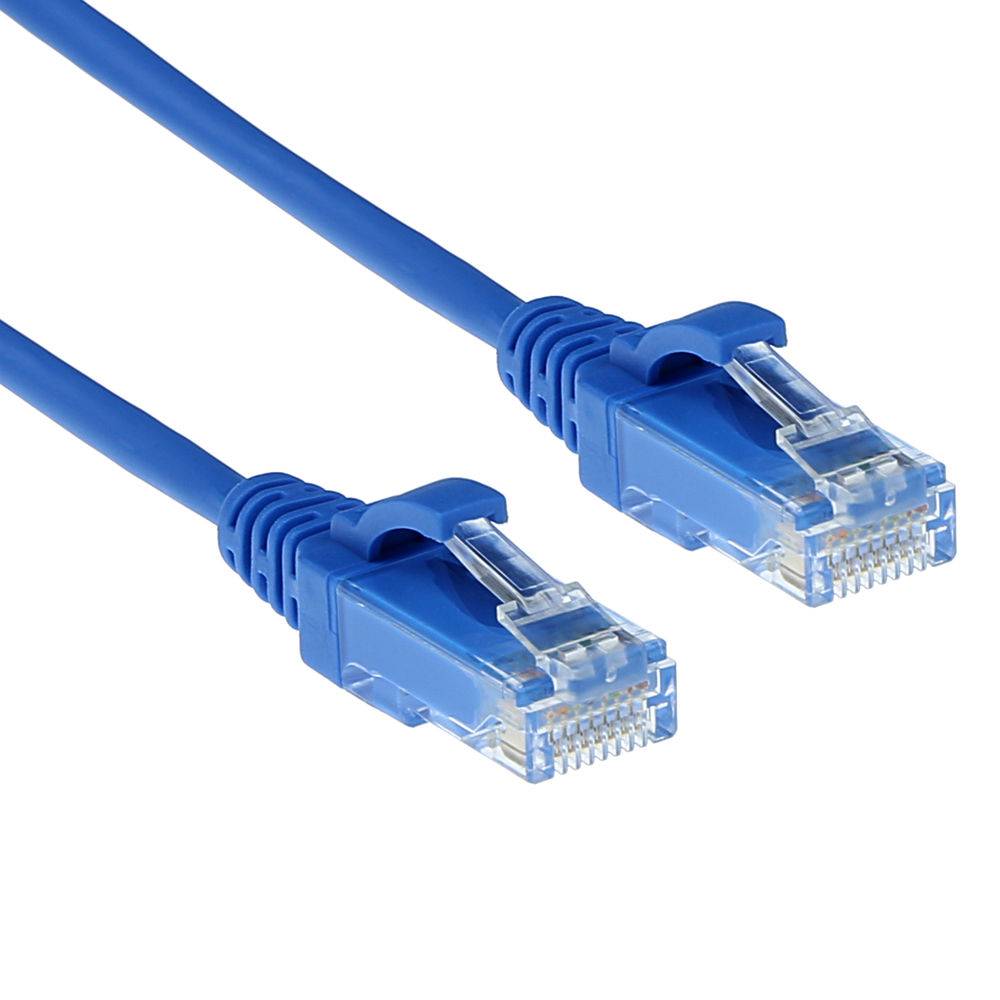 ACT DC9601 CAT6 U/UTP LSZH Datacenter Slimline Patch Cord - 1 Meter
