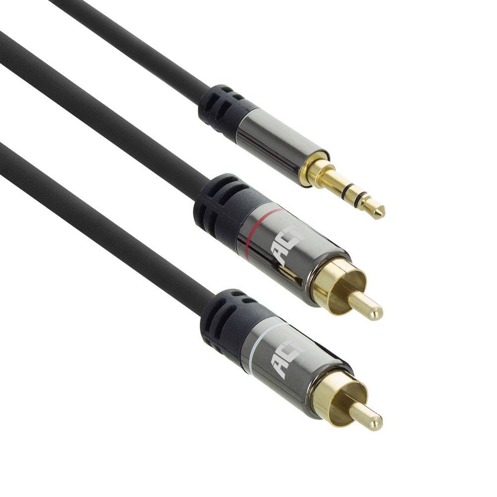 ACT 5 meters High Quality audio connection cable 1x 3.5mm stereo jack male