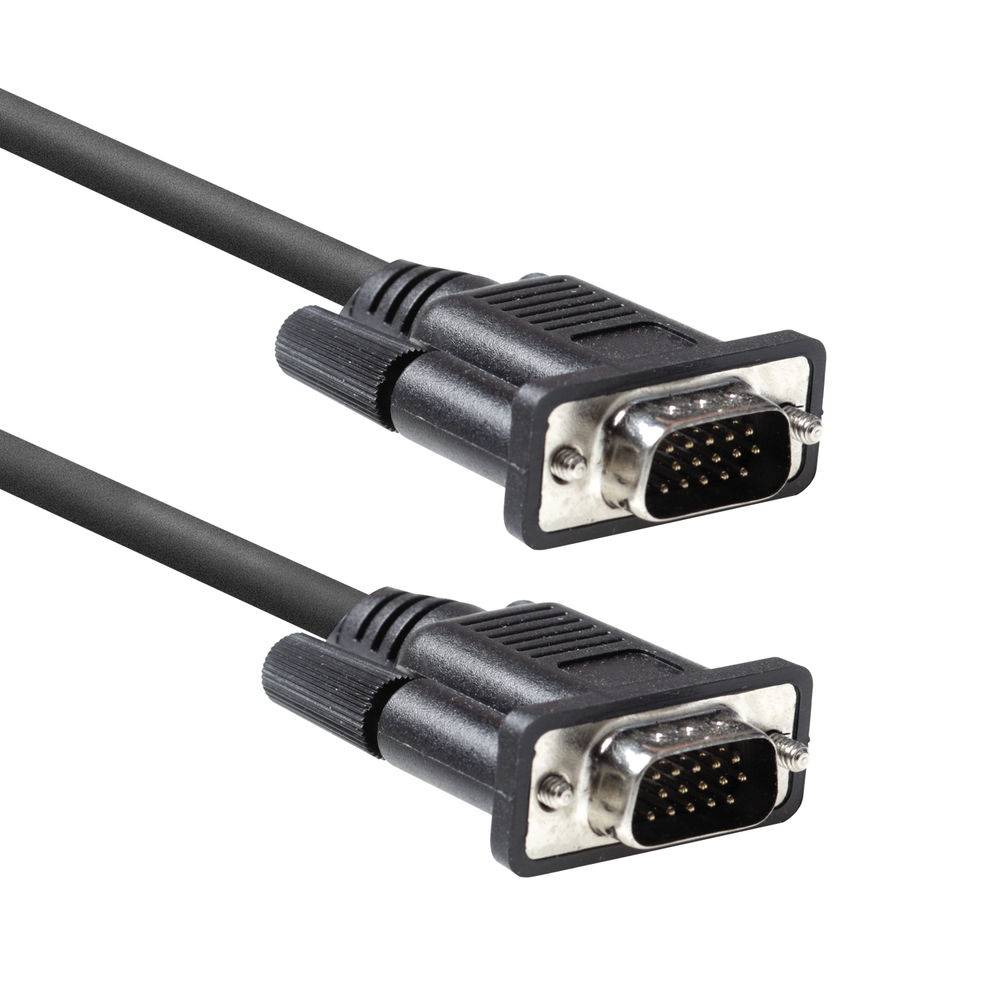ACT AC3510 VGA-Kabel 1,8 m VGA (D-Sub) Schwarz (AC3510)