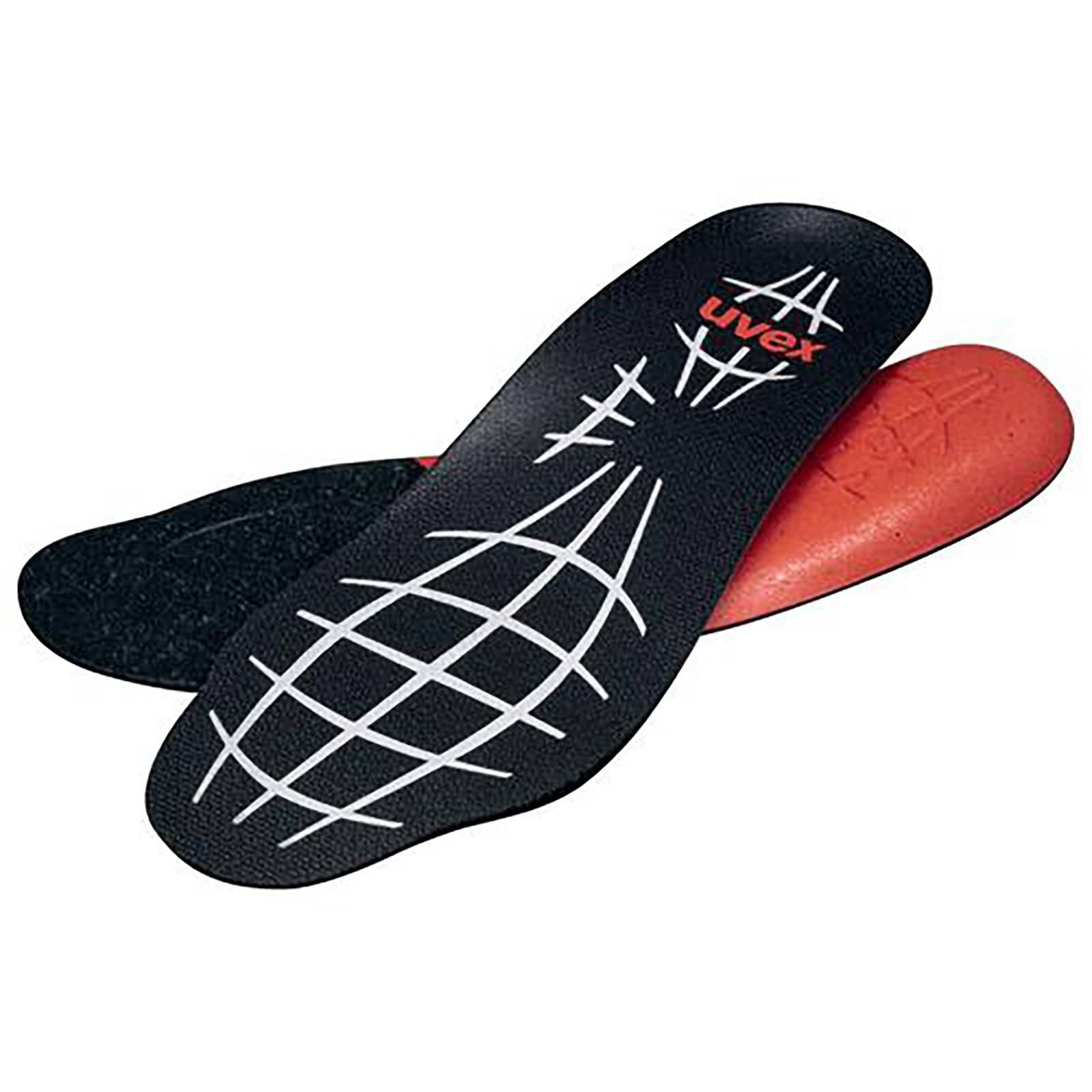 Uvex 9579735 Zubehör Einlegesohle 95797 schwarz, rot, grau Weite 10 Größe 35