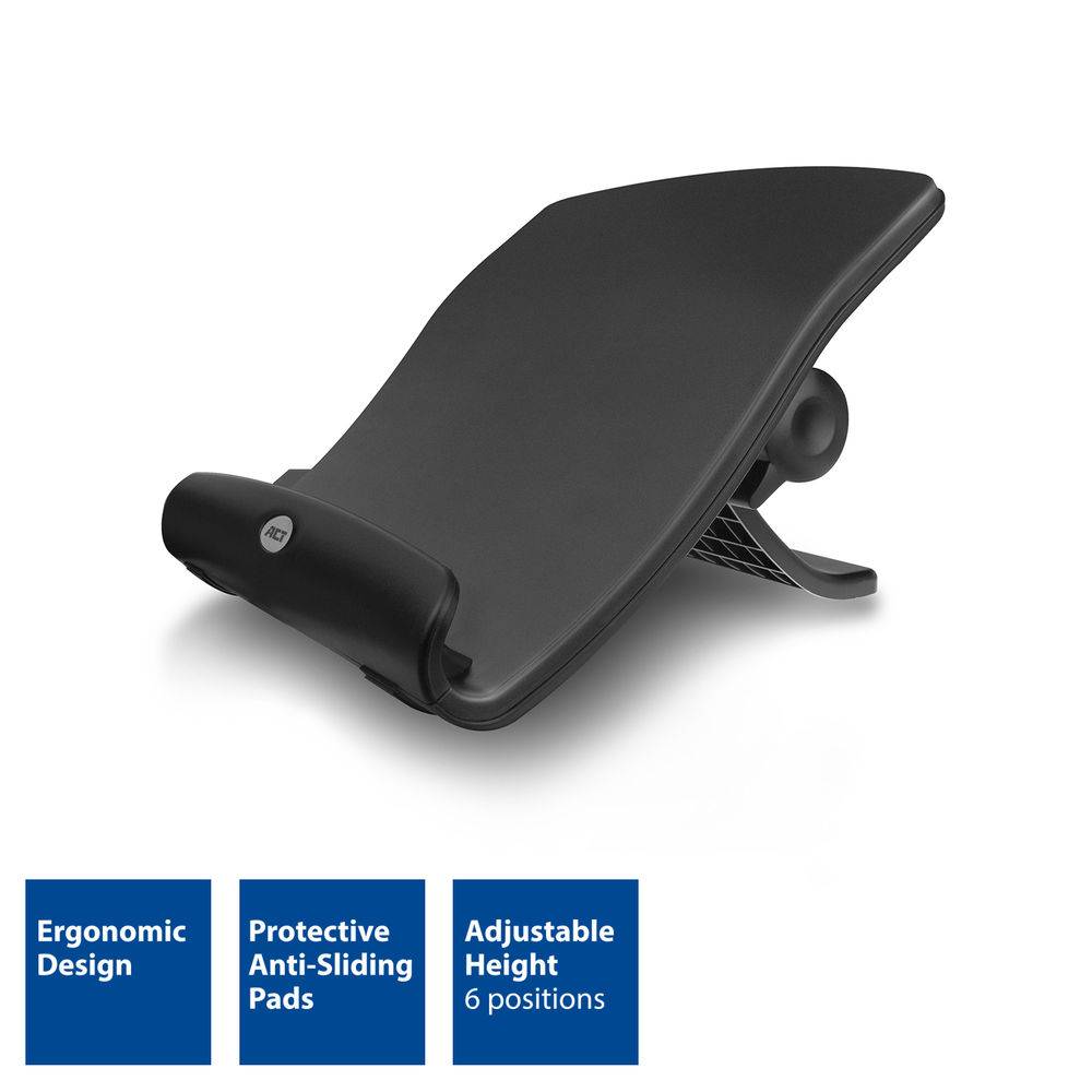 ACT AC8100 Laptop-Ständer | Maximale Größe Laptop 17" | Verstellbar | HighSpeed 4-Port USB Hub | Schwarz