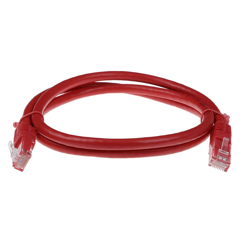 ACT IB9507 LSZH U/UTP CAT6 Patch Cord Rot - 7 Meter