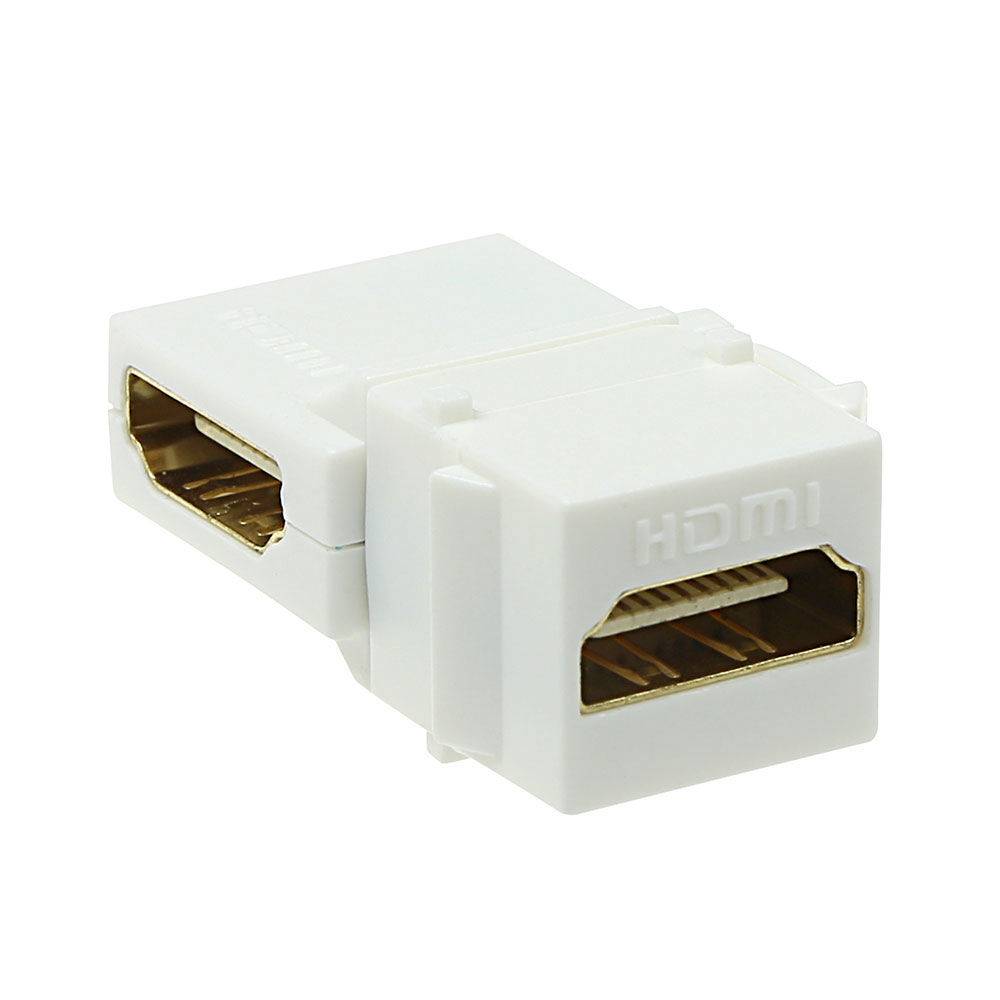 ACT TD4103 Keystone-Stecker HDMI F/F gewinkelt