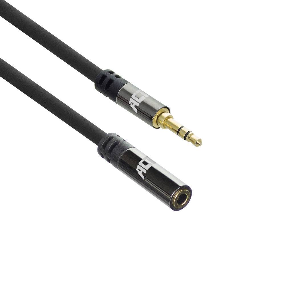 ACT 2 meters High Quality audio extension cable 3.5 mm stereo jack male