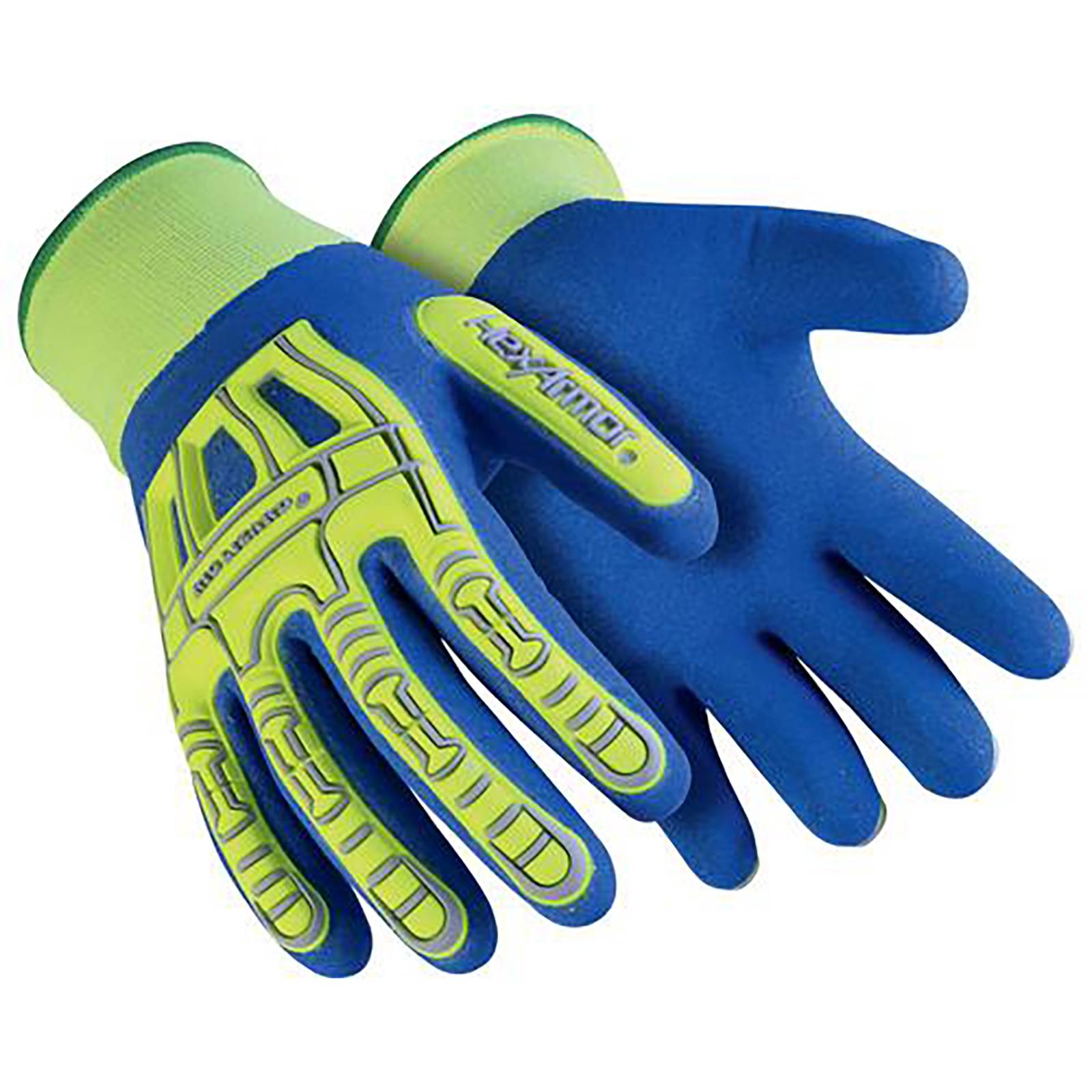 HexArmor Schutzhandschuh Rig Lizard® 7101 blau Gr. 6