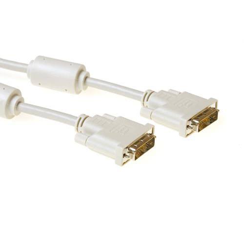 ACT AK3624 Hochwertiges DVI-D Single Link-Anschlusskabel - Stecker/Stecker - 10 Meter