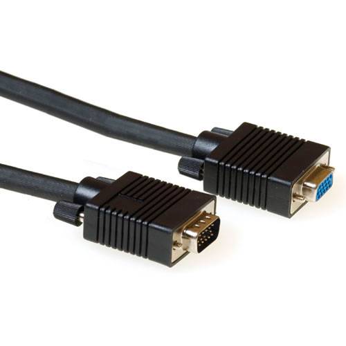 ACT AK4225 Hochleistungsverlängerungskabel VGA Stecker-Buchse - 5 Meter