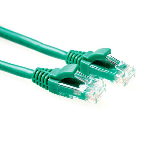 ACT IK5702 U/UTP CAT5E Patchkabel Komponentenstufe Grün - 2 Meter