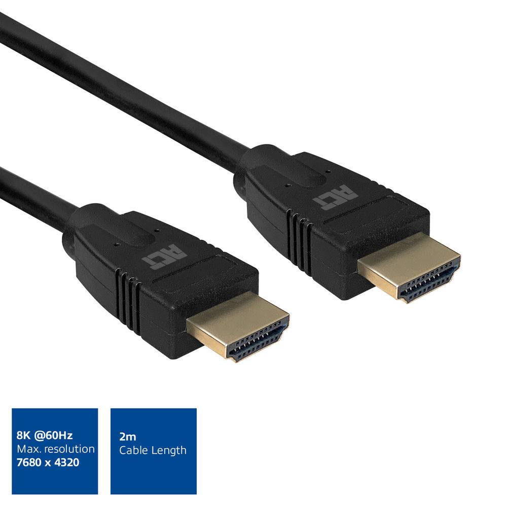 ACT AC3810 8K Ultra High Speed HDMI Kabel - 2 Meter
