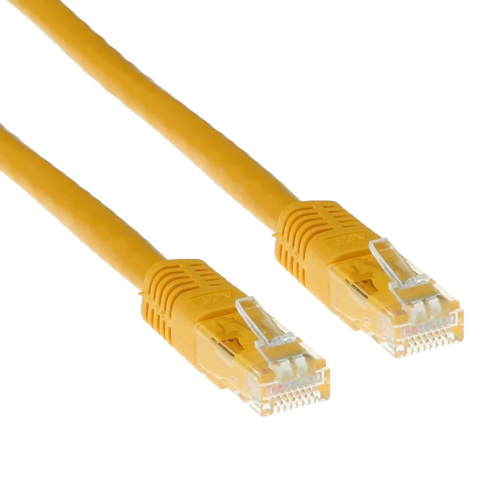 ACT - Patch-Kabel - RJ-45 (M) zu RJ-45 (M) - 3 m - UTP - CAT 5e