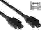 ACT AK3941 4K HDMI High Speed Ethernet Premium Certified Kabel - HDMI-A Stecker/HDMI-A Stecker - 50 cm