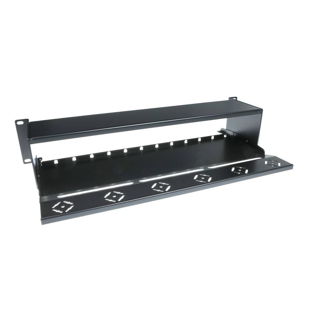 ACT Fiber panel High Density 2HE voor 12 MTP?-MPO cassettes / keystone adapterplates (FA2056)