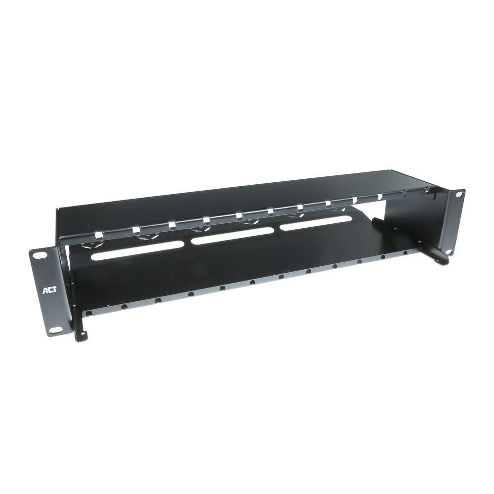 ACT Fiber panel High Density 2HE voor 12 MTP?-MPO cassettes / keystone adapterplates (FA2056)