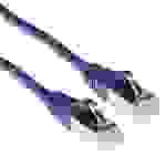 ACT FB8702 LSZH SFTP CAT6A Patch Cord Snagless Purple - 2 Meter