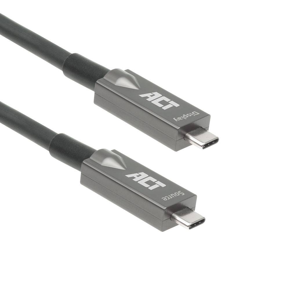 ACT AK4303 Optisches USB-C Kabel 3.2 Gen2 | AOC/Hybrid | 4K | 3 Meter
