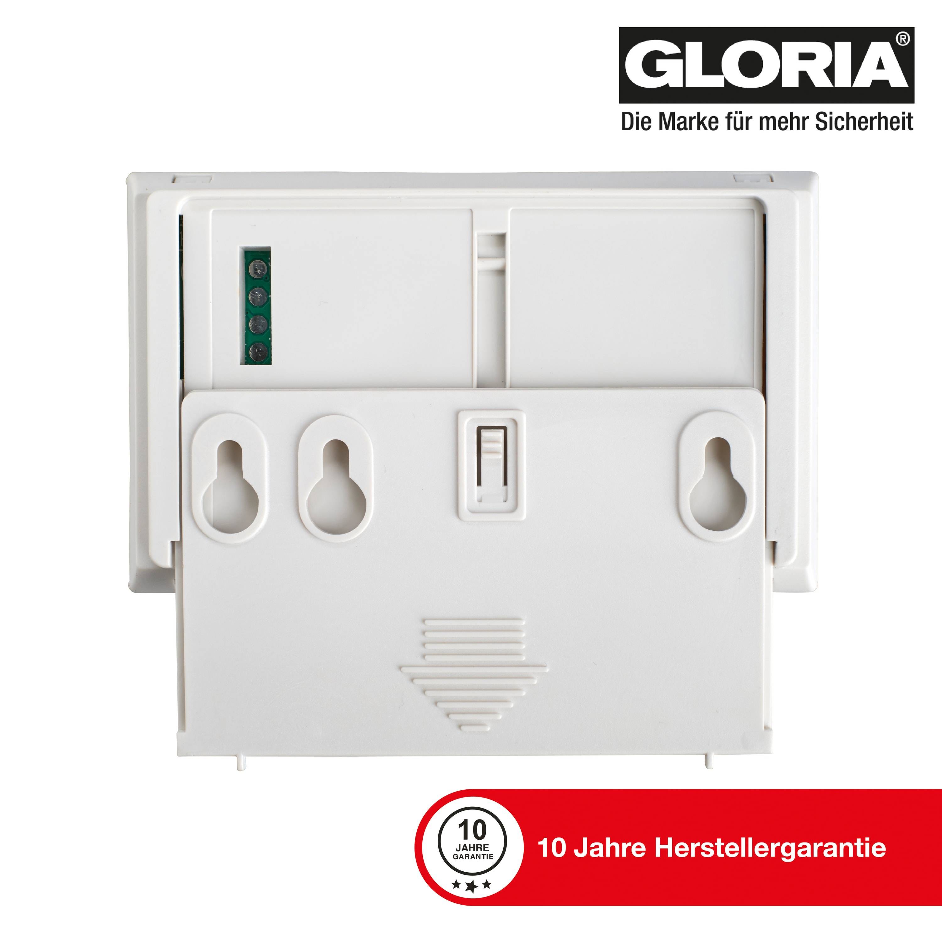 GLORIA Kohlenmonoxid-Melder KO10D, mit Display