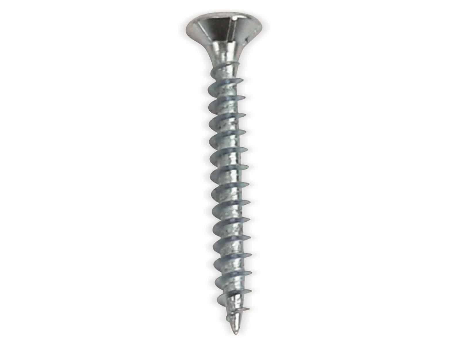 MASTERPROOF Spanplattenschrauben, 50x4,5 mm, 20 Stück