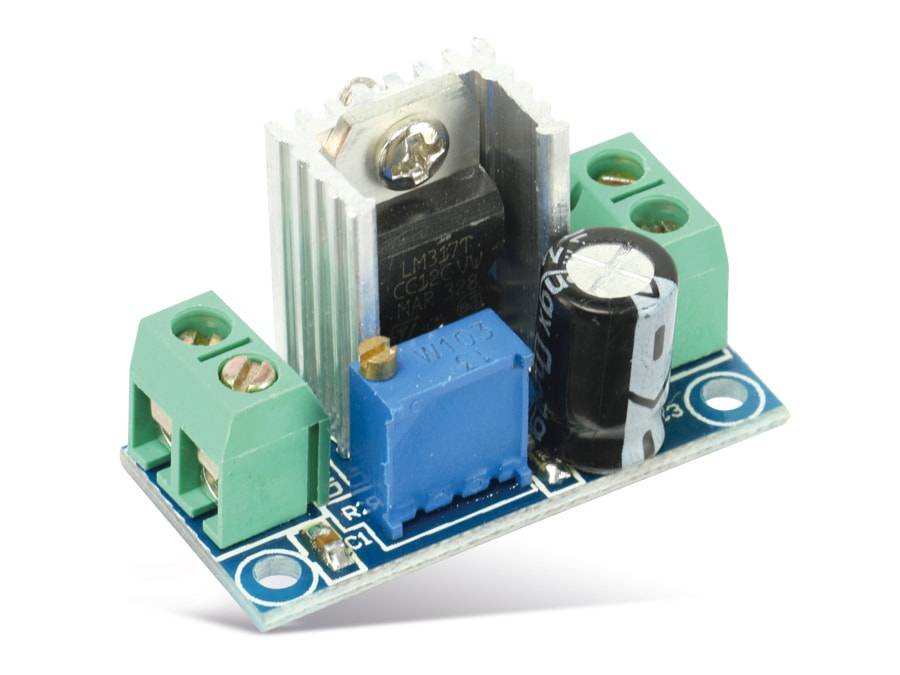 DAYPOWER Spannungsregler-Modul M-SD-LM317, Step-Down