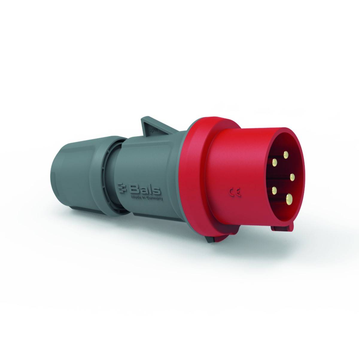 Bals Elektrotechnik Bals Stecker INNOLINQ QC 16A 5p 400V 2006h IP54 rot blank400