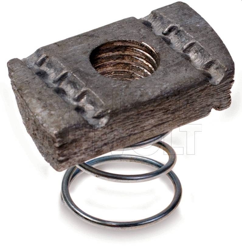 10 Stk. PohlCon (Puk) Ankermutter AMF18 M6F