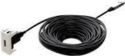 Kindermann Konnect flex 45 click - Highspeed - HDMI-Kabel mit Ethernet - 8,0m - Hybrid Kupfer/Kohlefaser - Active Optica