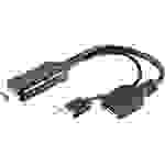 S/CONN maximum connectivity Adapter-HDMI-A Stecker auf DisplayPort Buchse, 4K60Hz, 20cm (10-01012)