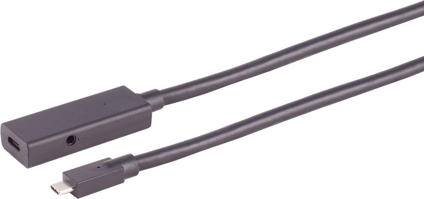 Aktive USB-C Verlängerung, USB 3.1, 10Gbps, 4,0m