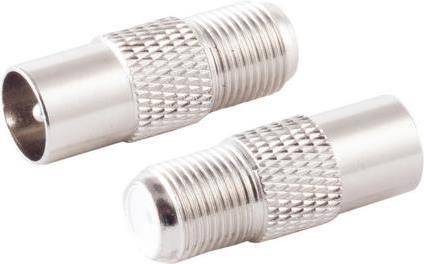 5x IEC-Stecker auf F-Buchse