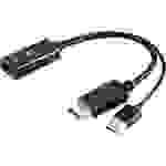 S/CONN maximum connectivity Adapter-HDMI-A Buchse auf DisplayPort Stecker, 4K60Hz, 20cm (10-01013)