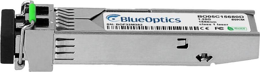 BlueOptics Redlion Sixnet GMFIBER-SFP-50K BlueOptics BO05C15680D SFP Transceiver, 1000BASE-ZX,