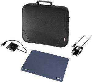 HAMA 1S052360 Notebook Starterset - 15,6 Zoll, schwarz