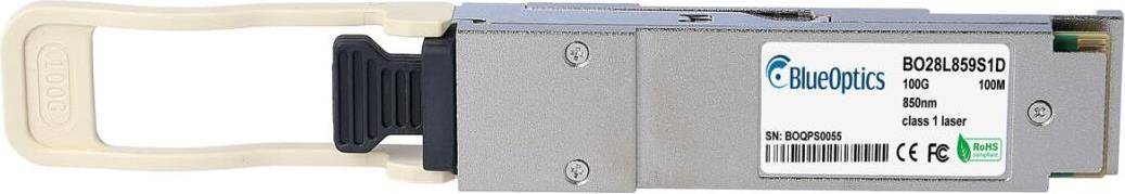 BlueOptics QSFP28-100G-SR4-PC kompatibler BlueOptics QSFP28 BO28L859S1D