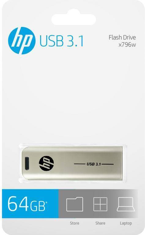 HP x796w USB 3.1 64GB Eingabe / Ausgabe USB-Stick