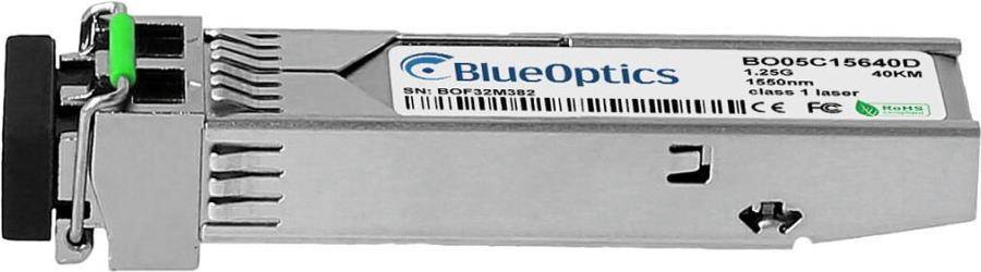 BlueOptics Edge Core ET4202-EX BlueOptics BO05C15640D SFP Transceiver, 1000BASE-EX, Singlemode Fiber, 1550nm, 40KM