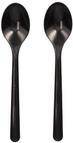 PAPSTAR Mehrweg-Kaffeelöffel schwarz Polypropylen (PP)