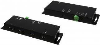 EXSYS EX-1191HMVS-PD 4-Port-USB-3.2 Gen 1 Metall HUB, mit USB-PD Aufladung