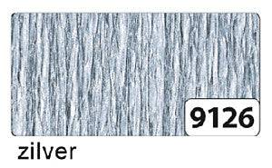 Folia Paper Crepe Paper Folia 250x50 cm NR9126 Silber | 10 Stück