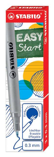 Stabilo - Rollerpenvalling Easyoriginal F Blue | Box ein 3 -Stück | 24 Stücke