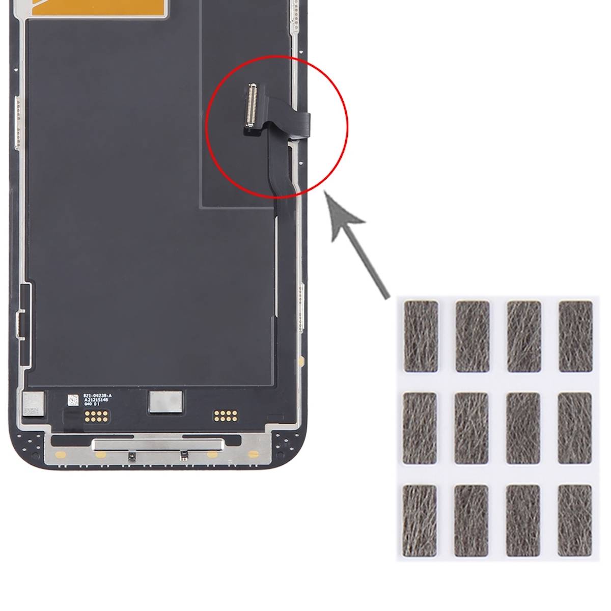 LCD Display Flex Kabel Adhesive Sticker für iPhone 14 Pro / 14 Pro Max