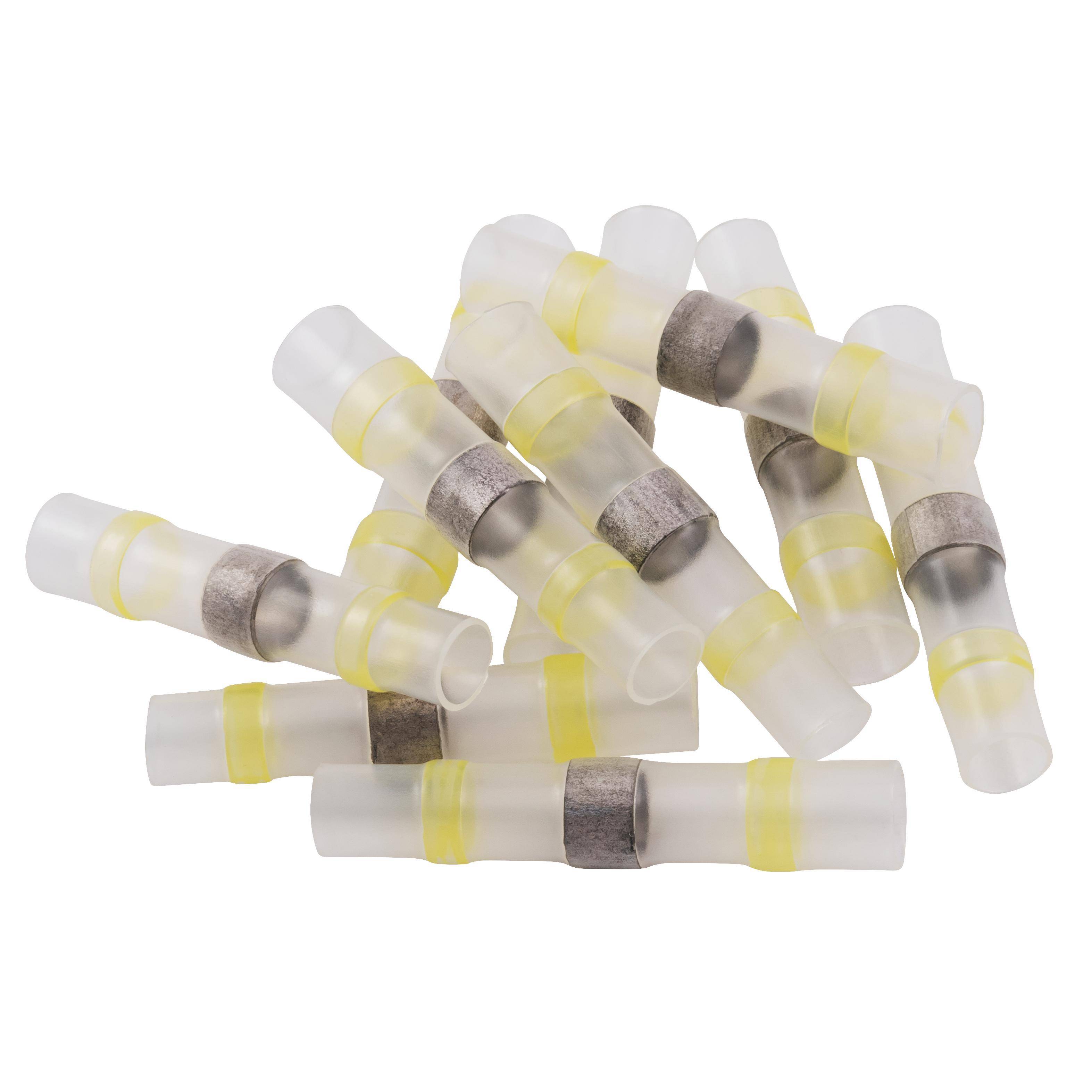 Lötverbinder, 6mm, gelbe Markierung, 4,0-6,0mm² Kabel, 10er-Pack