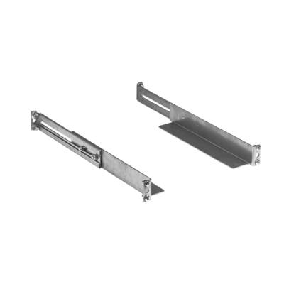 Gleitschienen teleskopisch für Tiefe 600, 100 kg, -- Set 2 Stück L/R, verzinkt Netzwerk- und +