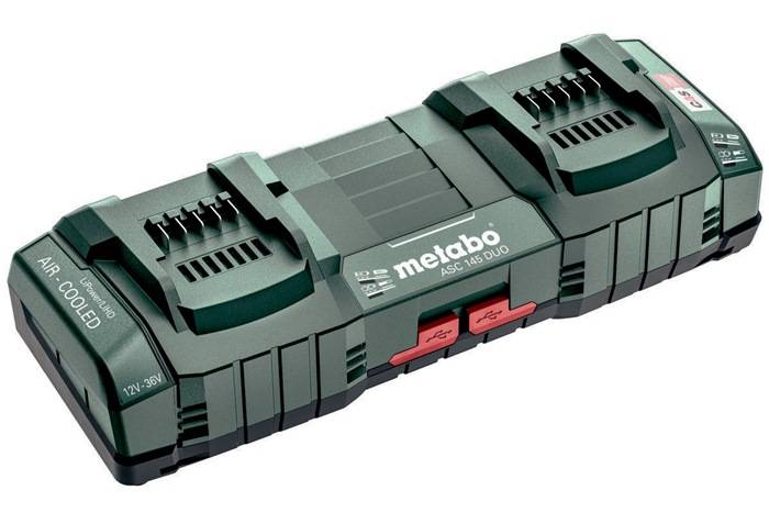 Metabo ASC 145 DUO Schnellladegerät 627495000
