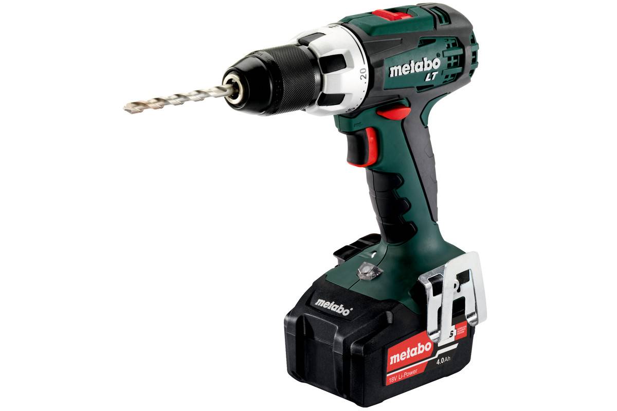 Metabo BS 18 LT 602102500 Akku-Bohrschrauber 18V 4Ah Li-Ion inkl. 2. Akku, inkl. Koffer